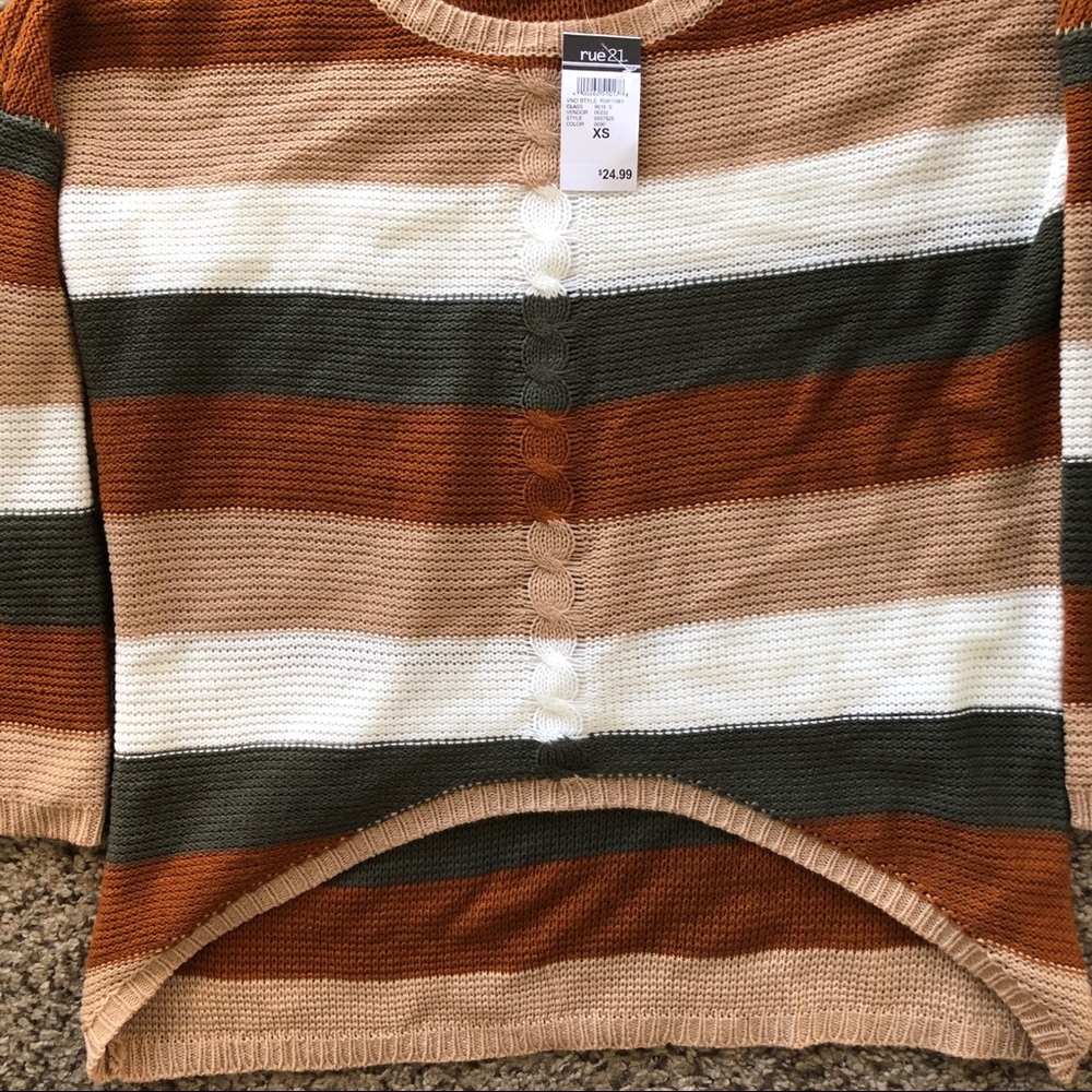 Striped Sweater - Picture 4 of 4